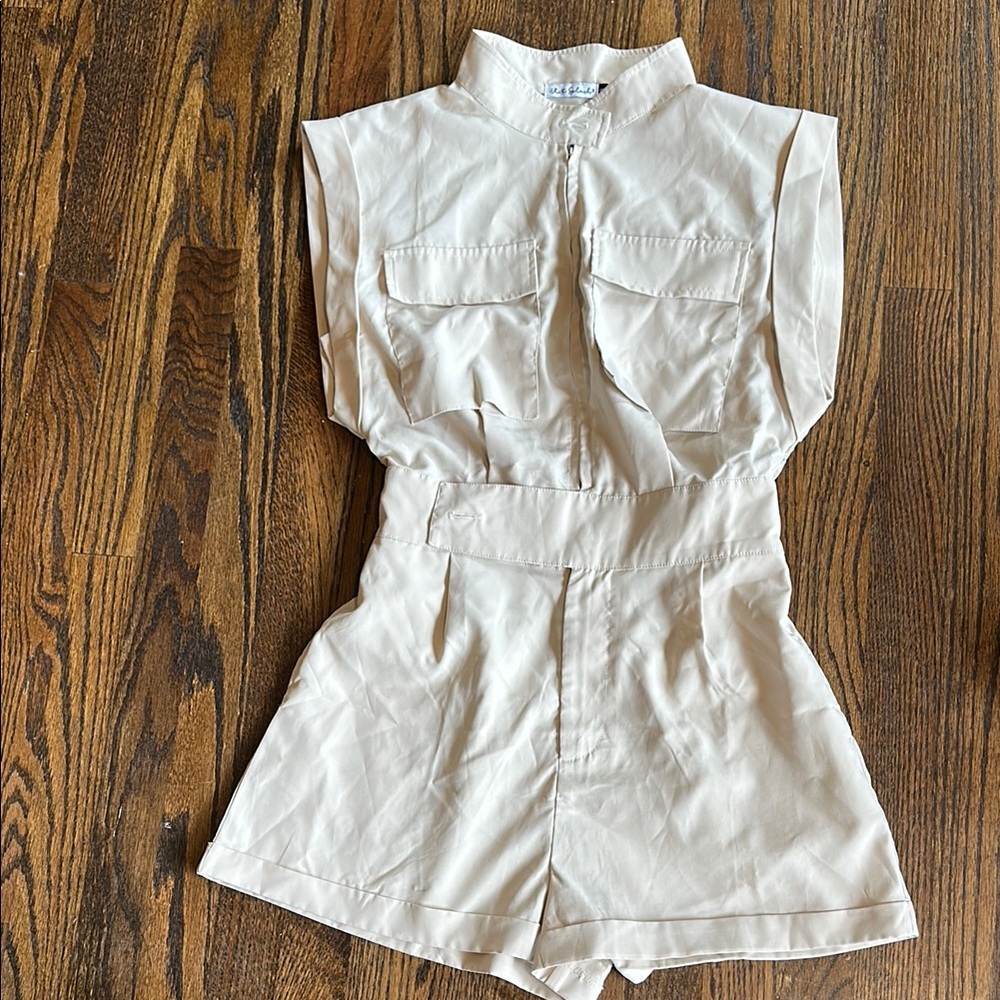Stylish Cream Romper